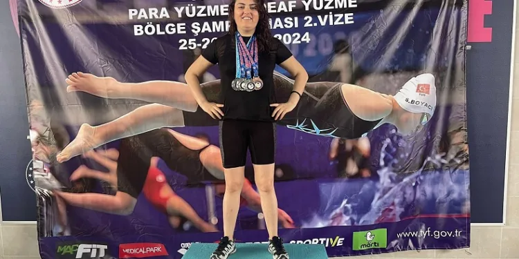 Görme engelli sporcudan büyük başarı