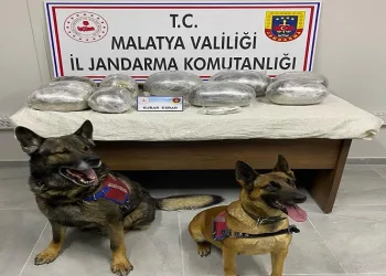 Malatya’da 18 kilo kubar esrar ele geçirildi