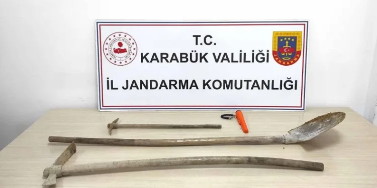 Jandarma kaçak kazı yapanlara göz açtırmıyor