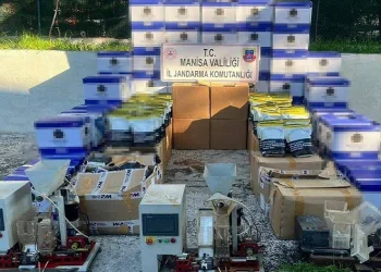 Manisa’da 1 milyon 200 bin lira değerinde kaçak tütün ele geçirildi