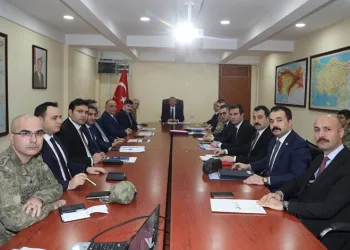 Kars’ta seçim güvenliği toplantısı yapıldı