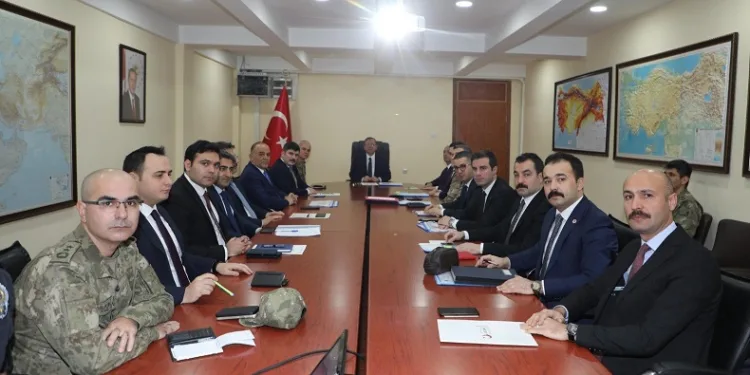 Kars’ta seçim güvenliği toplantısı yapıldı