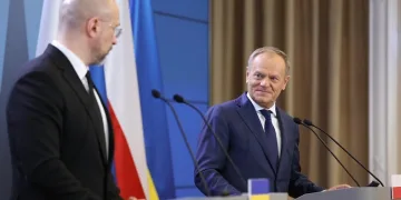 Polonya Başbakanı Tusk ve Ukrayna Başbakanı Şmihal bir araya geldi