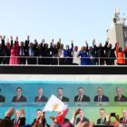 Cumhur İttifakı adayları Ortahisar mitinginde mega projeler için halka söz verdi