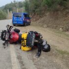 Kastamonu'da motosiklet kazası