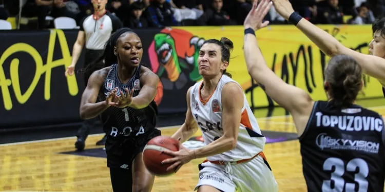 ING Kadınlar Basketbol Süper Ligi: ÇBK Mersin: 91 – Beşiktaş BOA: 64
