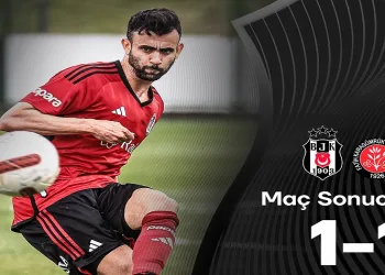 Beşiktaş, hazırlık maçında Karagümrük ile berabere kaldı