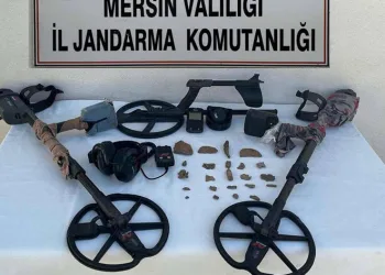 Mersin’de tarihi eser kaçakçılığı operasyonu