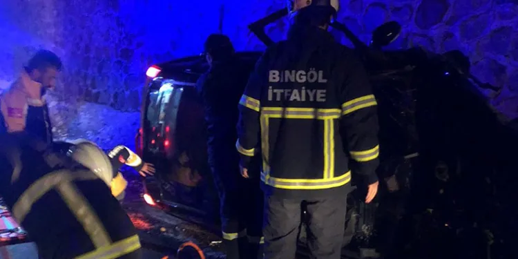 Bingöl’de trafik kazası: 2 kişi hayatını kaybetti