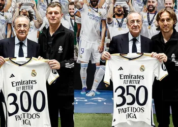 Real Madrid’de Toni Kroos 300, Luka Modric ise 350. maçına çıktı