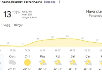 Adana’ya bahar gelmeden yaz geldi