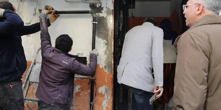 Eyyübiye doğalgaz konforuyla tanışıyor