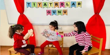 Anaokulu Öğrencileri Tiyatro Gününü Kutladı