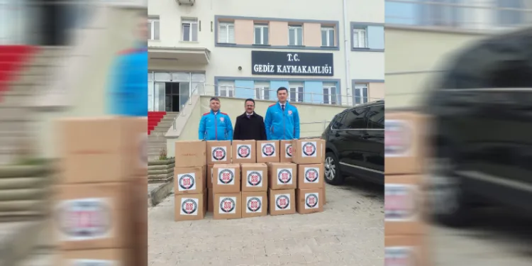 Gediz Kaymakamlığından Ramazan ayı yardımları