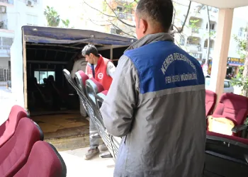 Kemer’de sinema ve tiyatro salonunda çalışmalar başladı