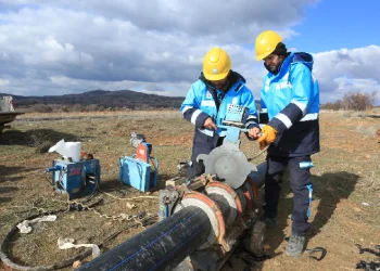 Denizli Büyükşehir içme suyu hatlarını yeniledi