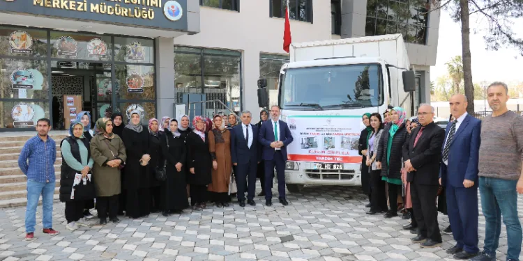 Adıyaman’dan Gazze’ye yardımlar yola çıktı