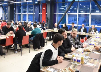 Öğrenciler için iftar programı düzenlendi