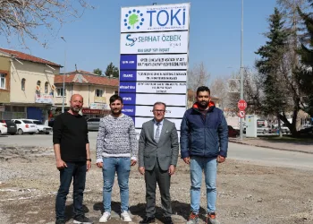 Hacılar’da TOKİ çalışmaları başladı