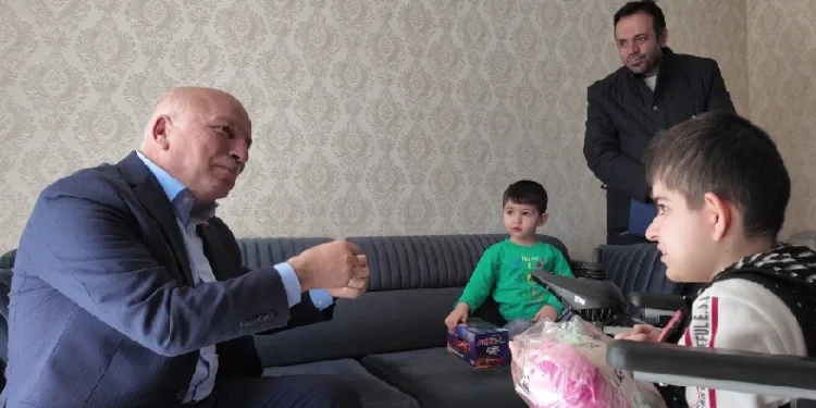 Başkan Sekmen Elanur’un çağrısına kayıtsız kalmadı