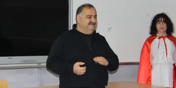Nurullah Çelebi çocuklara tecrübelerini aktardı