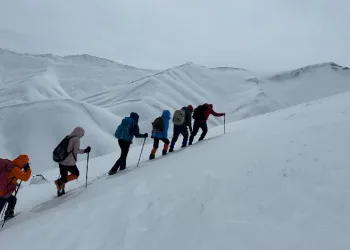 Dağcılar 2781 rakımlı dağa tırmandı