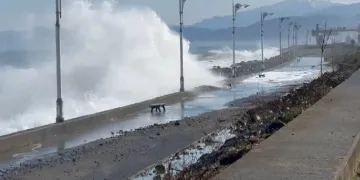 Rize’de fırtına