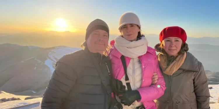 Ünlü Rus Ressam Nemrut’ta