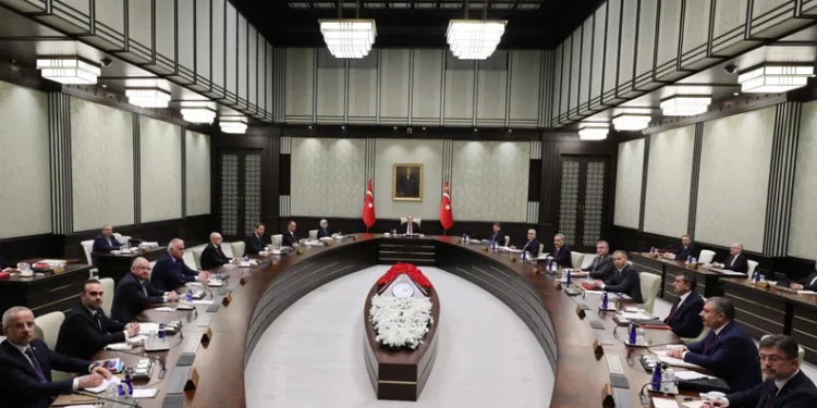 Kabine, Cumhurbaşkanı Erdoğan başkanlığında toplandı
