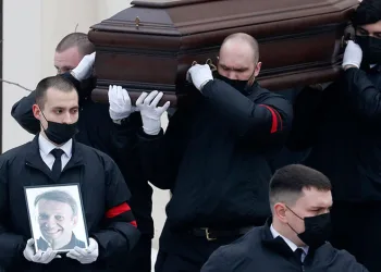 Navalny, Moskova’daki törenin ardından defnedildi