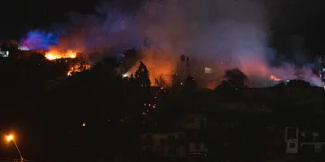 Şili’deki orman yangınında 2 kişi öldü, 20 ev kül oldu