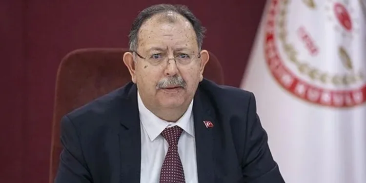 YSK Başkanı Yener oyunu kullandı