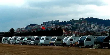 Mudanya 50’den fazla karavana ev sahipliği yapıyor