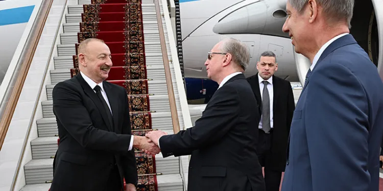 Azerbaycan Cumhurbaşkanı Aliyev Moskova’da