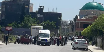 Mardin’de otomobil ile motosiklet çarpıştı: 1 yaralı