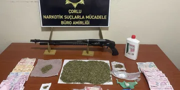 Tekirdağ’da uyuşturucu operasyonu: 14 gözaltı