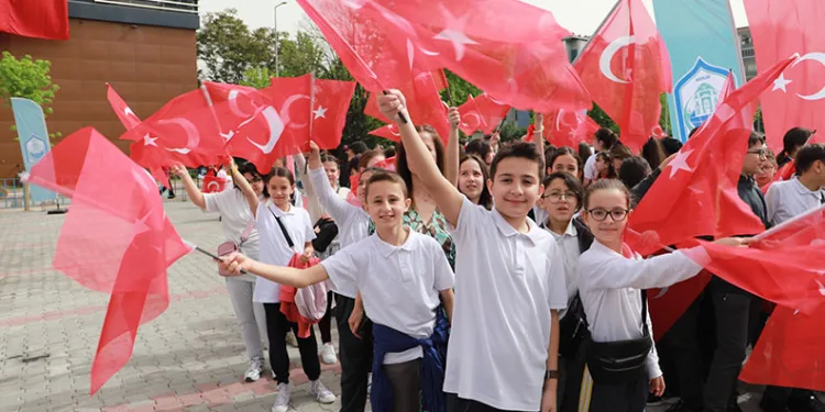 23 Nisan Bayramı Bursa’da coşkuyla kutlandı