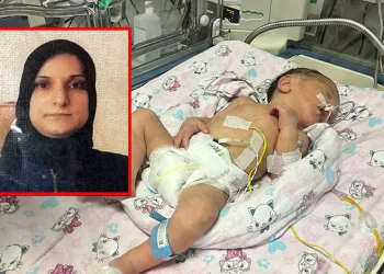 Annesi kazada ölen bebek hayata tutundu