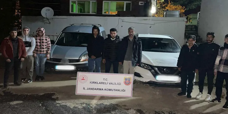Kırklareli’de bir ayda 352 düzensiz göçmen yakalandı