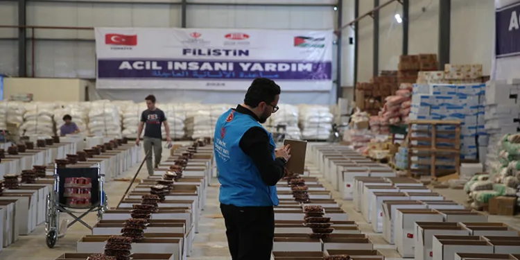 TDV’den Gazze’ye insani yardım
