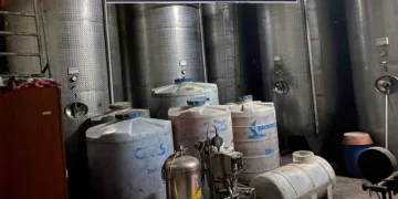 72 bin litre sahte şarap ele geçirildi
