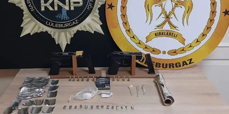 Kırklareli’de uyuşturucu operasyonu: 4 tutuklama