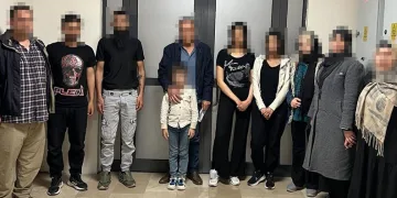Afyonkarahisar’da 9 düzensiz göçmen yakalandı