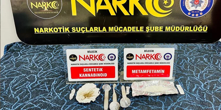 Bozüyük’te uyuşturucu operasyonu