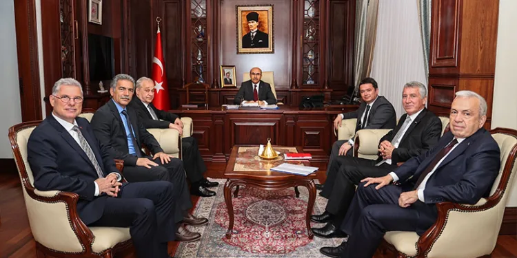 Belediye başkanlarından, Vali Demirtaş’a ziyaret
