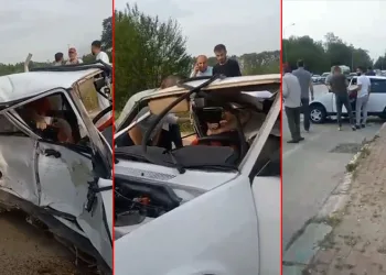Bursa’da otomobil hurdaya döndü: 1 ölü