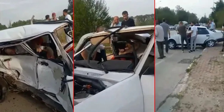Bursa’da otomobil hurdaya döndü: 1 ölü