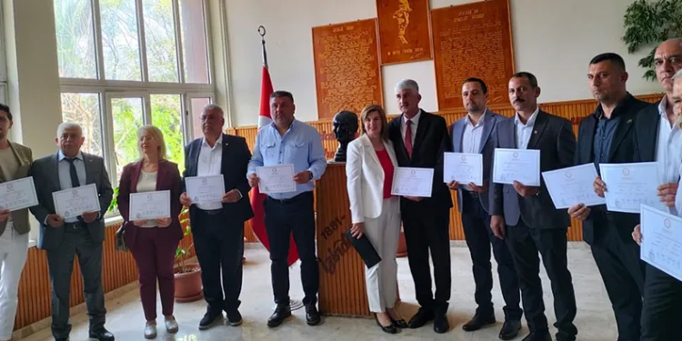 Köyceğiz Belediyesinde devir teslim töreni gerçekleşti