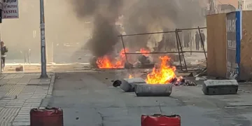 Van’da izinsiz gösteriler devam ediyor