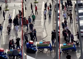 Bursa’da seyyar satıcıların yer kavgası